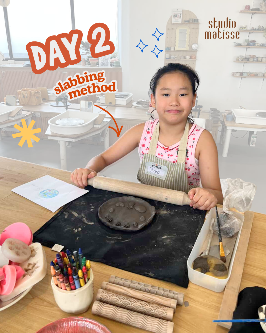 Clay Play Workshop for KIDS at Studio Matisse
