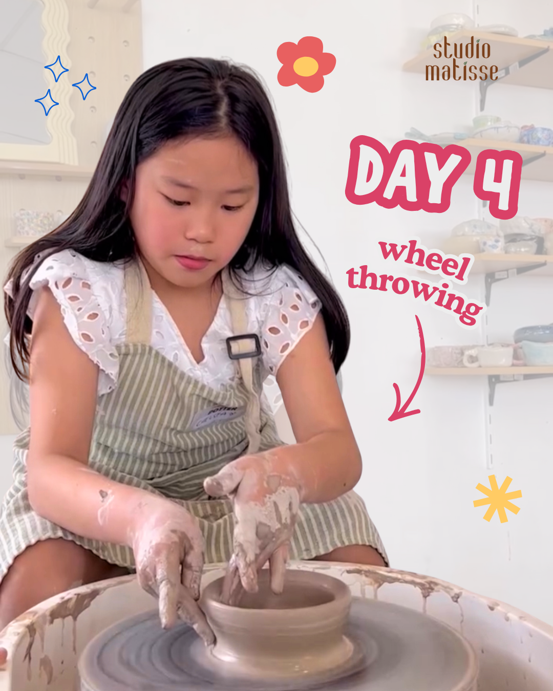 Clay Play Workshop for KIDS at Studio Matisse