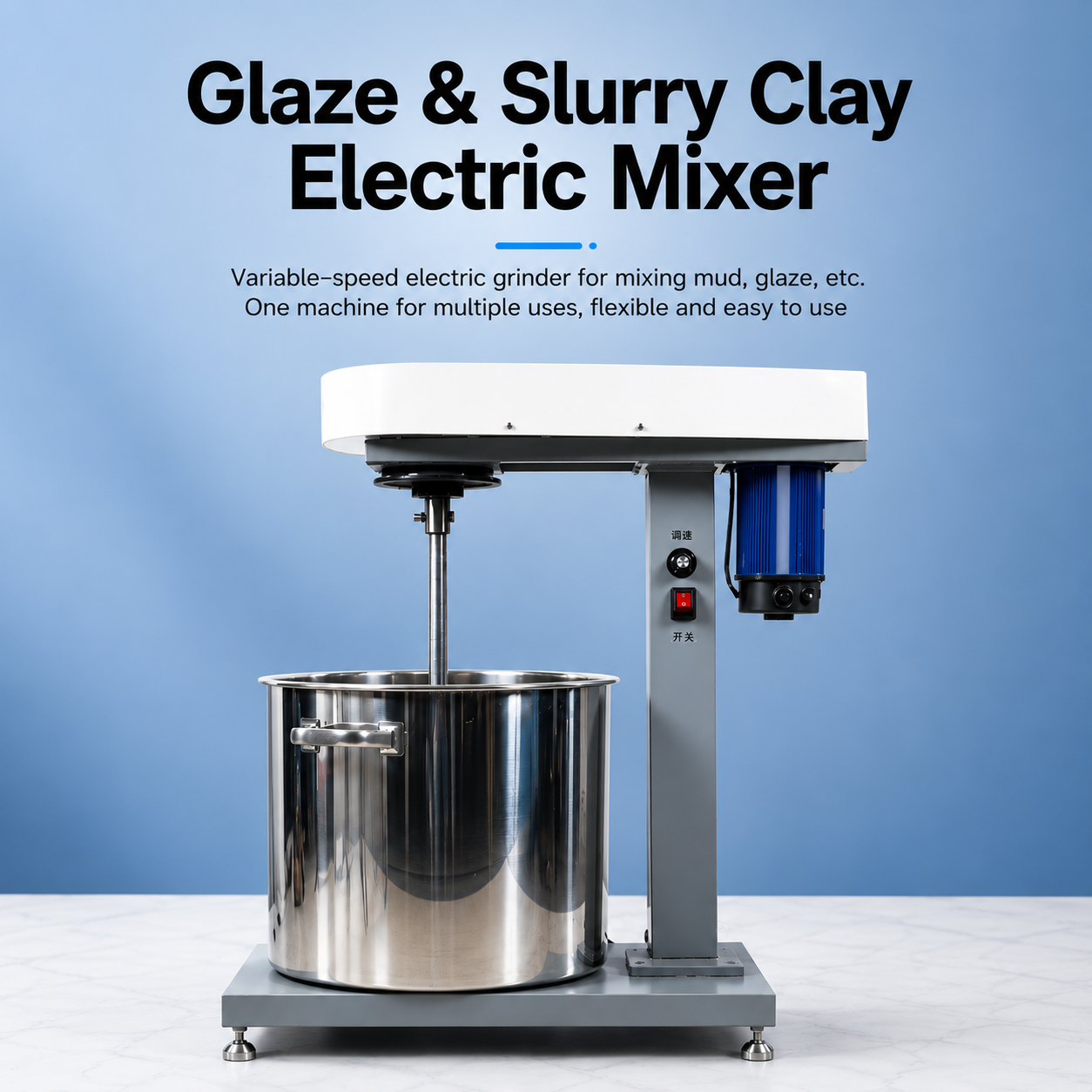 Glaze & Slurry Clay Electric Mixer