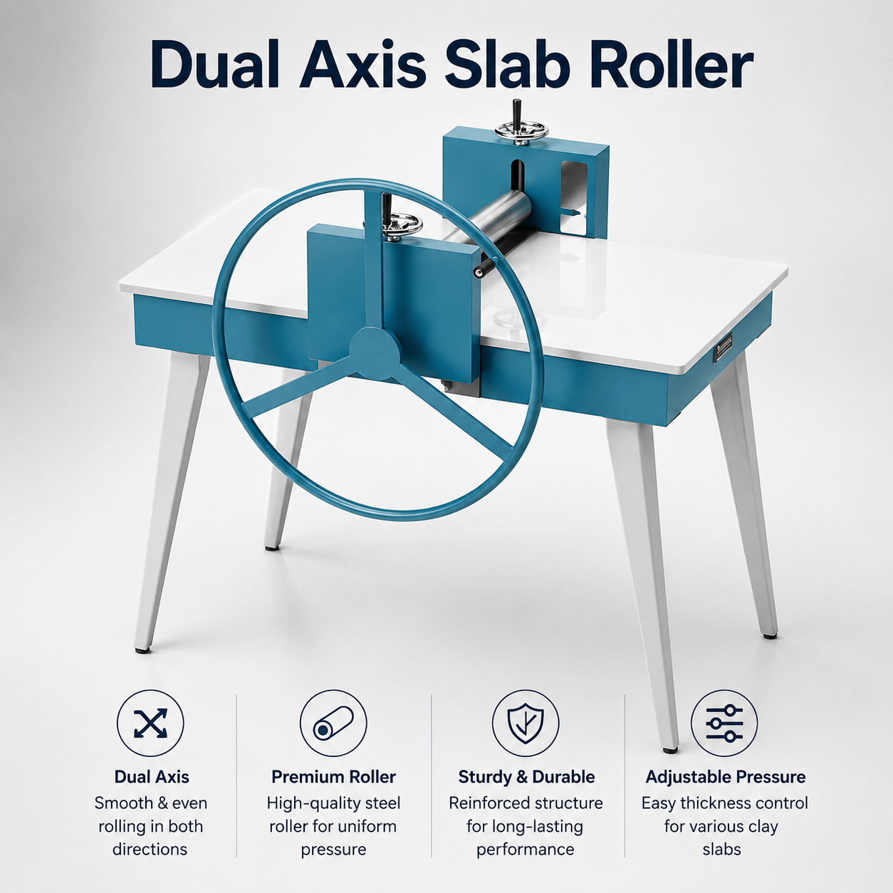 Dual Axis Slab Roller