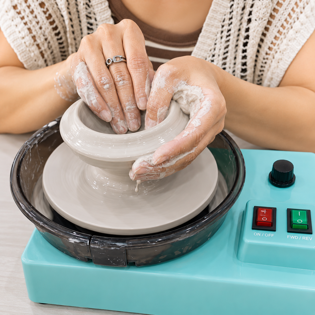 Electric Mini Pottery Wheel